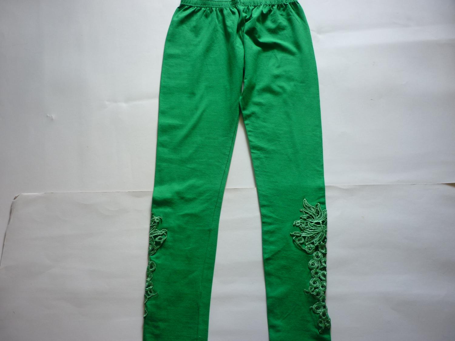 LEGGING FOR GIRLS-GREEN COLOR -LARGE-FREIGHT FREE-LOWEST PRICE GUARANTEED-TRY ATLEAST  ONCE- DO NOT MISS THIS CHANCE-50% DISCOUNT-ART.NO.10/34755708