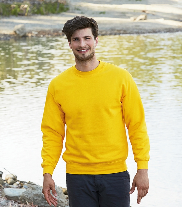 BASIC PLAIN LONG ARM HEAVY SWEATSHIRT-YELLOW COLOR-UNORGETTABLE GIFT- TOP QUALITY-LOWEST PRICE GAURANTEED-DO NOT MISS THIS CHANCE-FREE HOME(POST OFFICE) DELIVERY-Art. No. 20170404-5622 REA 30%