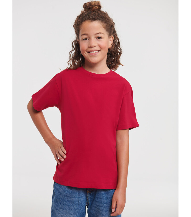 AMERICAN PLAIN T-SHIRT FOR KIDS IN RED COLOR-UNFOGETTABLE GIFT-TOP QUALITY-BOMBASTIC LOWEST PRICE GAURANTEED-DO NOT MISS THIS CHANCE-FREE HOME(POST OFFICE) DELIVERY-ART NO. 61033-REA 20%