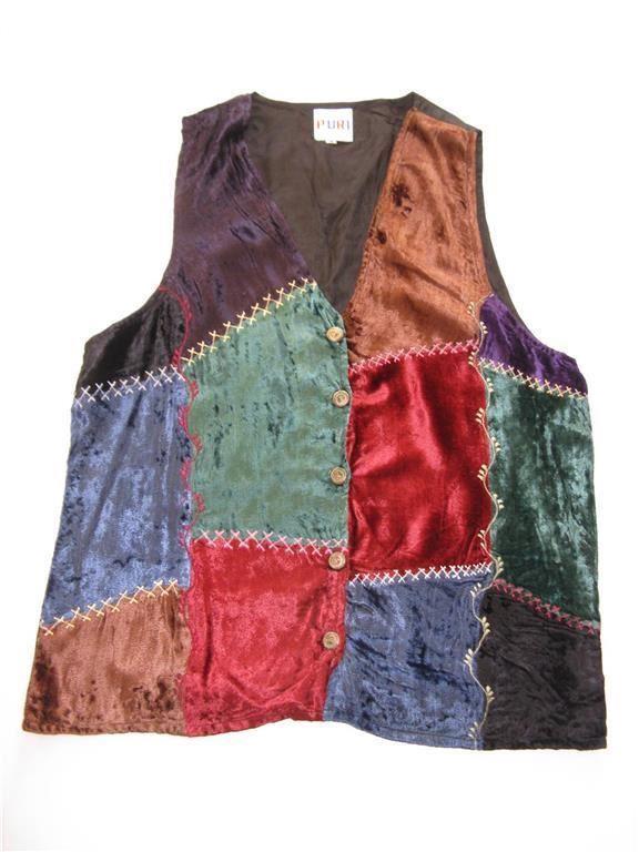 INDIAN VELVET VEST FOR LADIES IIGUARANTEED TOP QUALITY II MANY DIFFERENT COLORS COMBINATIONS II DON'T MISS THIS CHANCE II FREE HOME DELIVERY(POST NORD)II DISCOUNT 35% II ART. 201602-4670