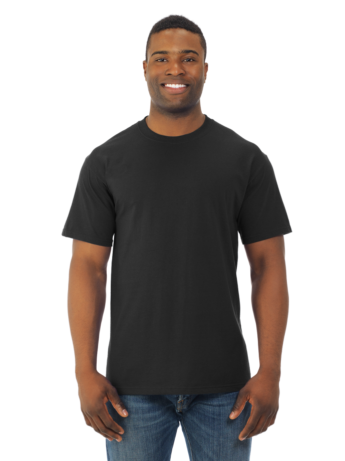 AMERICAN PLAIN BLACK T-SHIRT- MEMORABLE GIFT OF TOP QUALITY-LOWEST PRICE GAURANTEED-DO NOT MISS THIS CHANCE-FREE HOME(POST?OFFICE) DELIVERY-ART. NO. 5000-REA 28%?