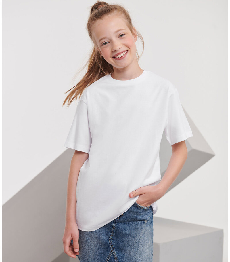 AMERICAN PLAIN WHITE T-SHIRT FOR KIDS IN WHITE COLOR-UNFOGETTABLE GIFT-TOP QUALITY-BOMBASTIC LOWEST PRICE GAURANTEED-DO NOT MISS THIS CHANCE-FREE HOME(POST OFFICE) DELIVERY-ART NO. 61033-REA 20%
