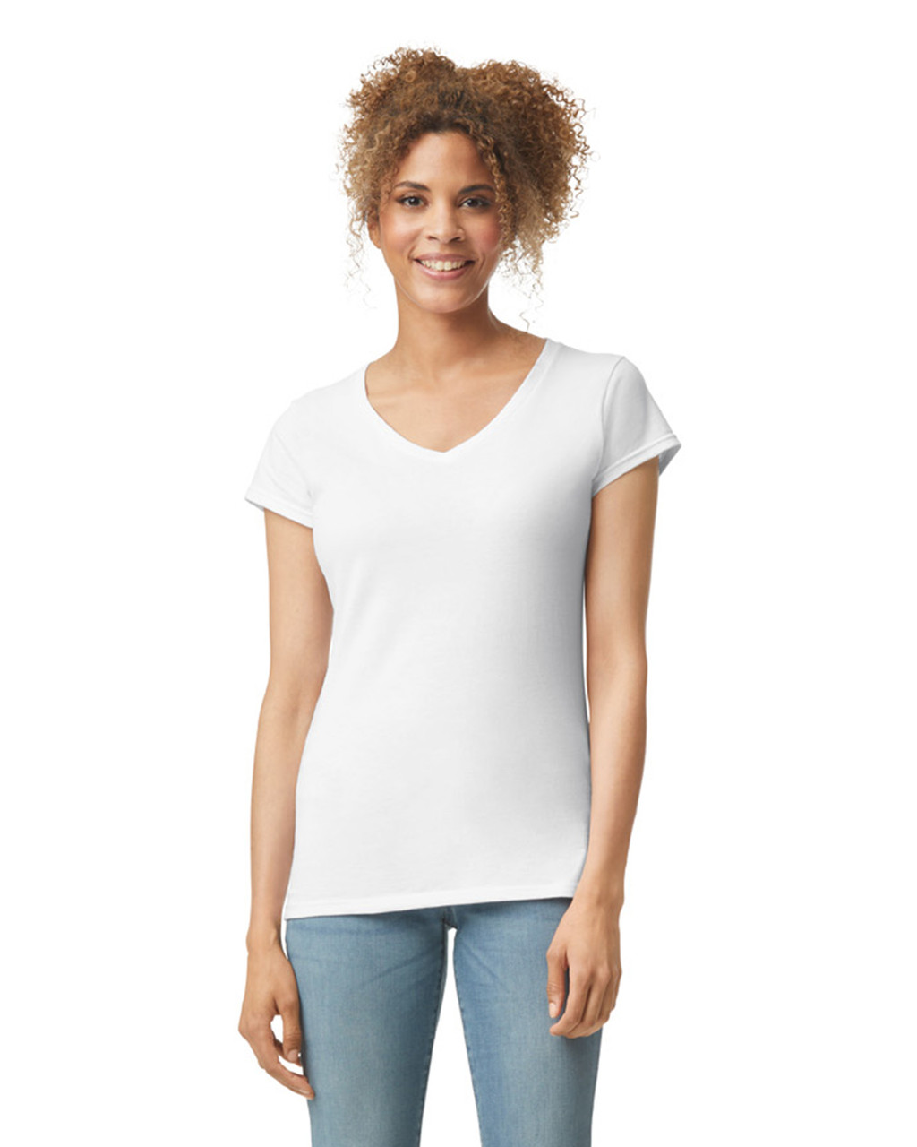 PLAIN WHITE USA T-SHIRT-MEMORABLE GIFT- AMERICAN V- NECK WHITE T-SHIRT-TOP QUALITY-LOWEST PRICE GAURANTEED-DO NOT MISS THIS CHANCE-FREE HOME(POST OFFICE) DELIVERY-ART NO. GL41V00VL-REA 27%